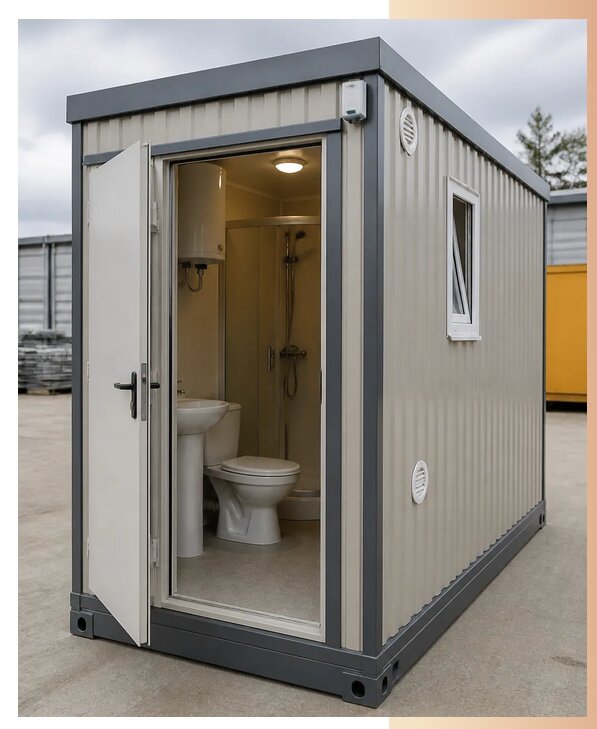Сантехнический блок контейнер в Рузаевке по цене от 155520 р. | БытовкаПрофи-Рзв